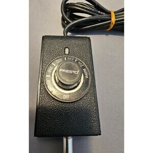 Vintage Presto 01/HC4 - Indoor Electric Griddle Power Cord/Temperature Probe